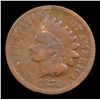 Image 2 : 1874 Indian Cent 1c Grades vg+