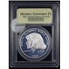Image 2 : Proof 1995-P Special Olympics Modern Commem Dollar $1 Graded GEM++ Proof Deep Cameo By USCG