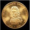 Image 2 : 1961 250th Anniversary of Mobile, AL Commem Token Grades GEM Unc