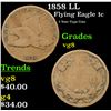 Image 1 : 1858 LL Flying Eagle Cent 1c Grades vg, very good
