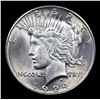 Image 2 : 1924-p Peace Dollar $1 Grades Choice+ Unc