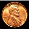 Image 2 : 1957-p Lincoln Cent Mint Error 1c Grades GEM+ Unc RD