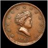 Image 2 : 1863 Not One Cent Civil War Token F-43/388a 1c Grades Select AU