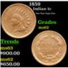 Image 1 : 1859 Indian Cent 1c Grades Select Unc