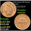 Image 1 : 1863 United We Stand Civil War Token 1c Grades Select Unc BN