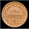 Image 3 : 1863 United We Stand Civil War Token 1c Grades Select Unc BN