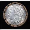 Image 2 : ***Auction Highlight***  AU/BU Slider Brinks Shotgun Morgan $1 Roll 1883 & P Ends Virtually UNC (fc)