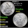 Image 1 : 1890-o Morgan Dollar $1 Grades Select Unc