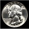 Image 2 : 1953-d Washington Quarter 25c Grades GEM+ Unc
