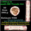 Image 1 : Shotgun Lincoln 1c roll, 1981-p 50 pcs Wrapper