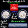 Image 1 : Buffalo Nickel Shotgun Roll in Old Bank Style 'Bell Telephone'  Wrapper 1924 & S Mint Ends
