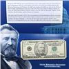 Image 2 : 2001 $50 Federal Reserve Star Notes With Low Serials #3212 in B.E.P Folder. FR-2127E*