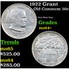 Image 1 : 1922 Grant Old Commem Half Dollar 50c Grades Choice+ Unc