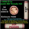 Image 1 : Shotgun Lincoln 1c roll, 2000-d 50 pcs Brandt Wrapper