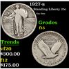 Image 1 : 1927-s Standing Liberty Quarter 25c Grades f+