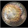 Image 2 : 1885-o Morgan Dollar Colorfully Toned $1 Grades Choice+ Unc