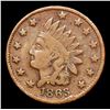 Image 2 : 1863 Not One Cent Civil War Token 1c Grades vf+