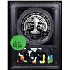 Image 3 : Proof 2004-P Edison Modern Commem Dollar $1 Graded GEM++ Proof Deep Cameo By USCG