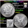 Image 1 : ***Auction Highlight*** 1883-s Morgan Dollar $1 Graded Select+ Unc By USCG (fc)