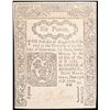Image 2 : Colonial Currency Connecticut June 19th, 1776 6 Pence (6p) Fr-CT205 Printed By T. Green X-Slash Canc