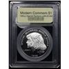 Image 2 : Proof 1995-P Special Olympics Modern Commem Dollar $1 Graded GEM++ Proof Deep Cameo By USCG