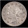 Image 2 : 1900 Liberty Nickel 5c Grades Choice Unc