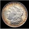 Image 2 : 1886-p Colorfully Toned Morgan Dollar $1 Grades Choice+ Unc