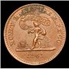 Image 2 : 1863 Knickerbocker Civil War Token 1c Grades Select Unc BN