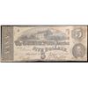 Image 2 : 1863 $5 Confederate Note, T-60 Grades vf+