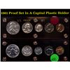 Image 1 : 1961 Proof Set In a Plastic Holder