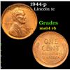 Image 1 : 1944-p Lincoln Cent 1c Grades Choice Unc RB
