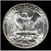 Image 3 : 1953-p Washington Quarter 25c Grades GEM+ Unc
