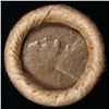 Image 2 : Mixed small cents 1c orig shotgun roll, 1918-s Wheat Cent, 1892 Indian Cent other end, brinks Wrappe