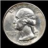 Image 2 : 1938-s Washington Quarter 25c Grades GEM+ Unc