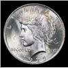 Image 2 : 1923-p Peace Dollar $1 Graded ms64+ By SEGS