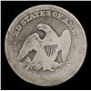 Image 3 : 1856-p Seated Liberty Quarter 25c Grades g, good
