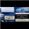 Image 1 : 2001 $50 Federal Reserve Star Notes With Low Serials #2644 in B.E.P Folder. FR-2127E*