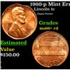 Image 1 : 1960-p Lincoln Cent Mint Error 1c Grades GEM++ RD