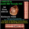 Image 1 : Shotgun Lincoln 1c roll, 1995-d 50 pcs Wrapper