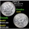 Image 1 : 1904-p Morgan Dollar $1 Grades Select Unc