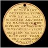 Image 3 : 1850's-1870's Louis Kossuth The Cause of Hungary Counter Token Grades NG