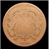 Image 2 : 1866 Two Cent Piece 2c Grades vg, very good