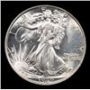 Image 2 : 1939-p Walking Liberty Half Dollar 50c Grades GEM+ Unc