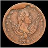Image 2 : 1863 Exchange Civil War Token 1c Grades vf++