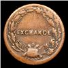 Image 3 : 1863 Exchange Civil War Token 1c Grades vf++