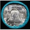 Image 3 : Bank Of America Uncirculated Franklin 50c Roll 1963 & P Ends