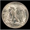 Image 3 : 1942-d Walking Liberty Half Dollar 50c Grades Choice+ Unc