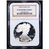 Image 2 : Proof ***Auction Highlight*** NGC 1993-p Silver Eagle Dollar $1 Graded pr69 dcam By NGC (fc)