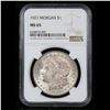 Image 2 : ***Auction Highlight*** NGC 1921-p Morgan Dollar $1 Graded ms65 By NGC (fc)