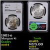 Image 1 : NGC 1901-o Morgan Dollar $1 Graded ms64 By NGC